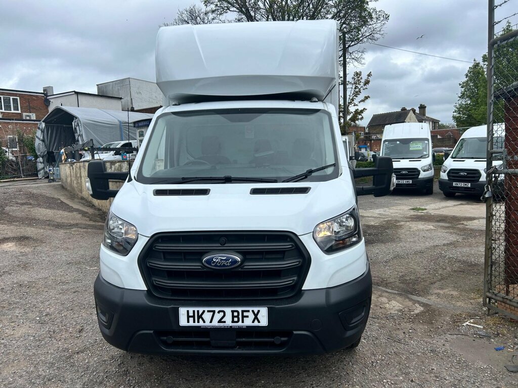 Ford Transit Custom 2.0 350 Ecoblue Leader Fwd L4 Euro 6 Ss HK72BFX White #2