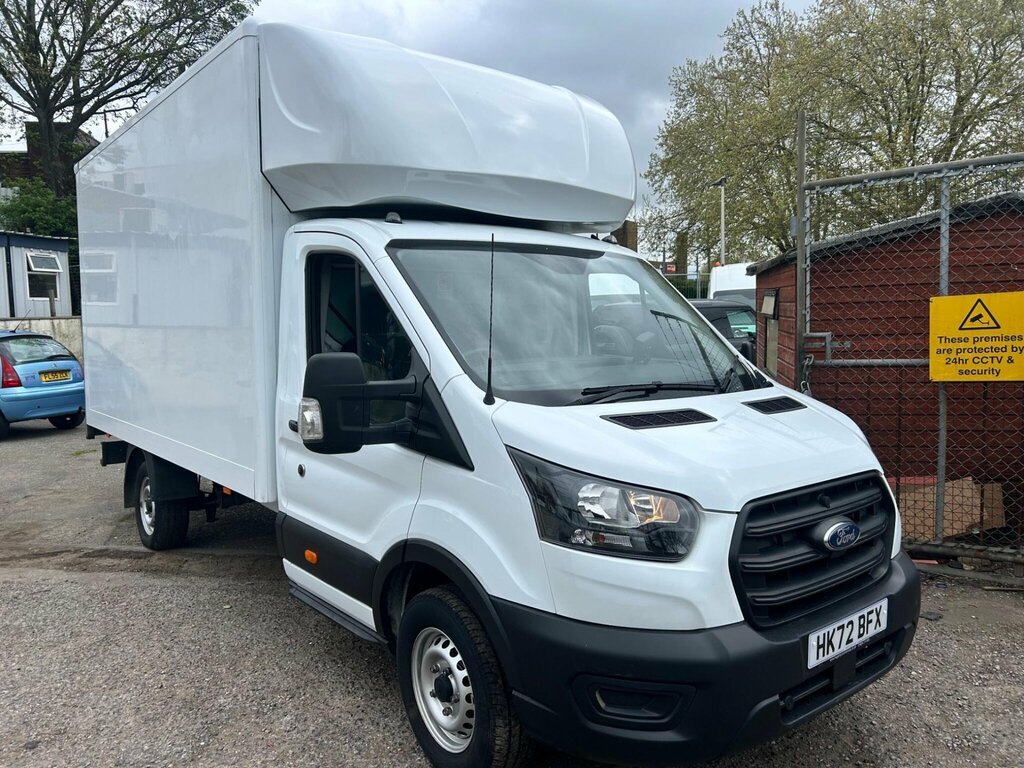 Ford Transit Custom 2.0 350 Ecoblue Leader Fwd L4 Euro 6 Ss HK72BFX White #5