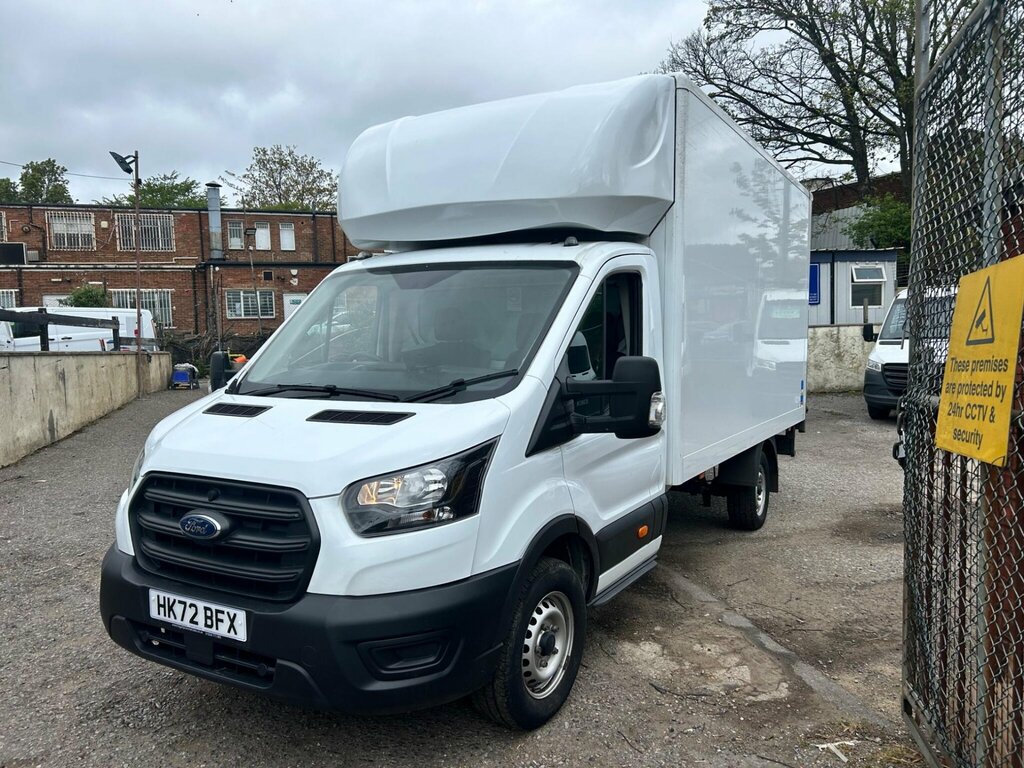 Ford Transit Custom 2.0 350 Ecoblue Leader Fwd L4 Euro 6 Ss HK72BFX White #3