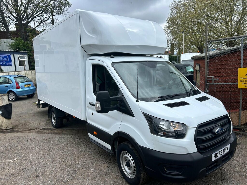 Ford Transit Custom 2.0 350 Ecoblue Leader Fwd L4 Euro 6 Ss White