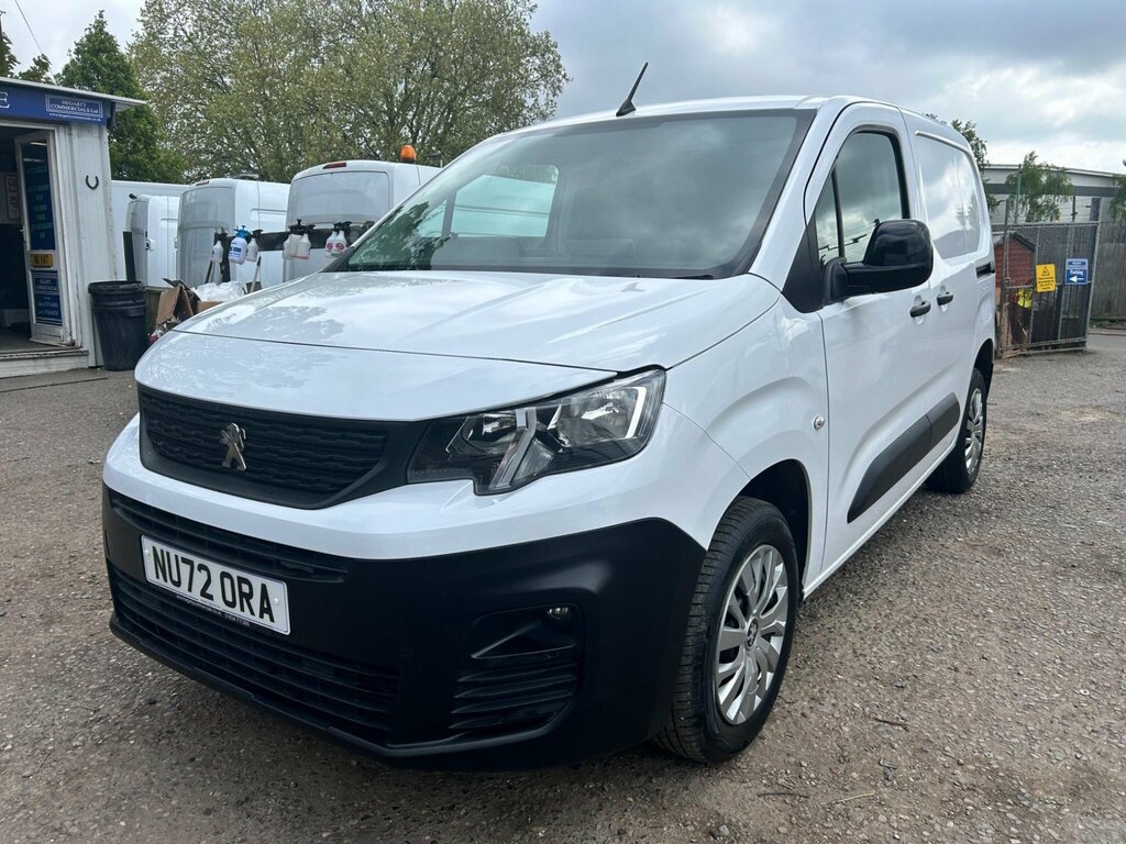 Peugeot Partner 1.5 Bluehdi 1000 Professional Premium Standard Pan NU72ORA White #3