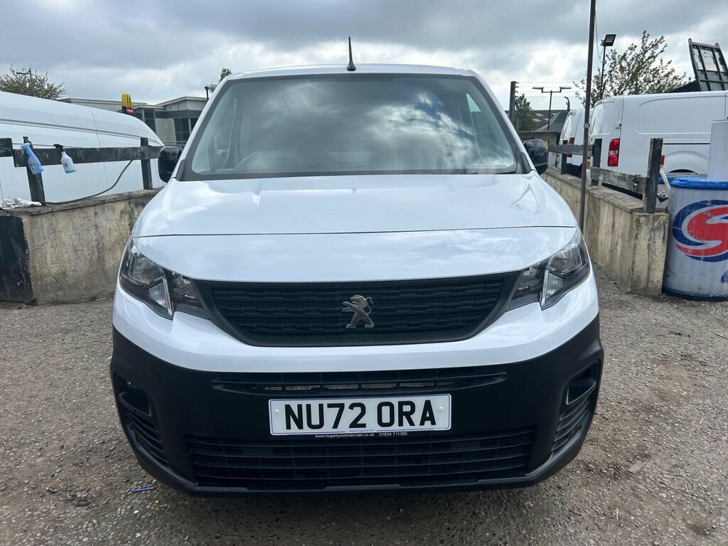 Peugeot Partner 1.5 Bluehdi 1000 Professional Premium Standard Pan NU72ORA White #2