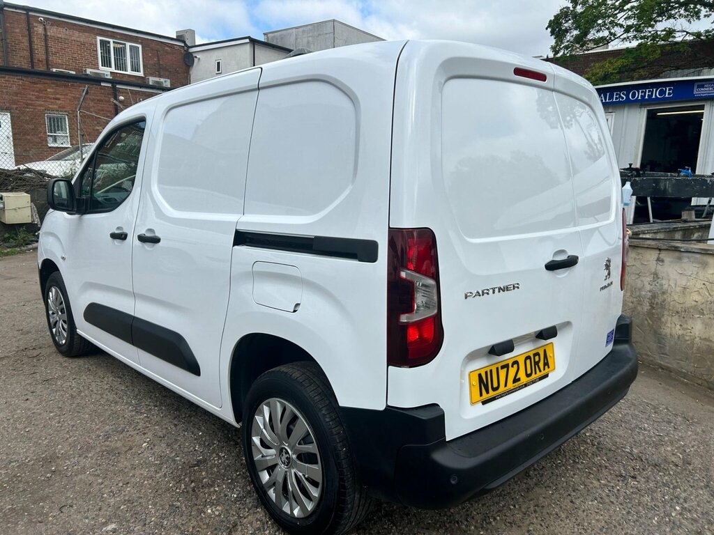 Peugeot Partner 1.5 Bluehdi 1000 Professional Premium Standard Pan NU72ORA White #4