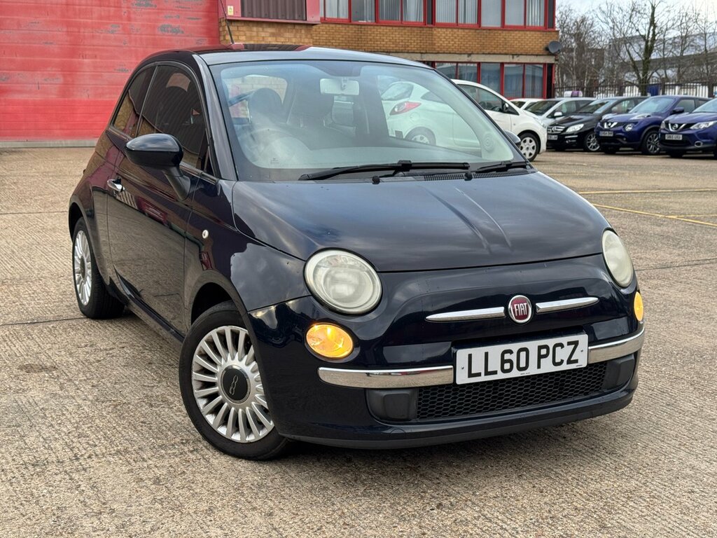 Fiat 500 Home Car Detail Blue