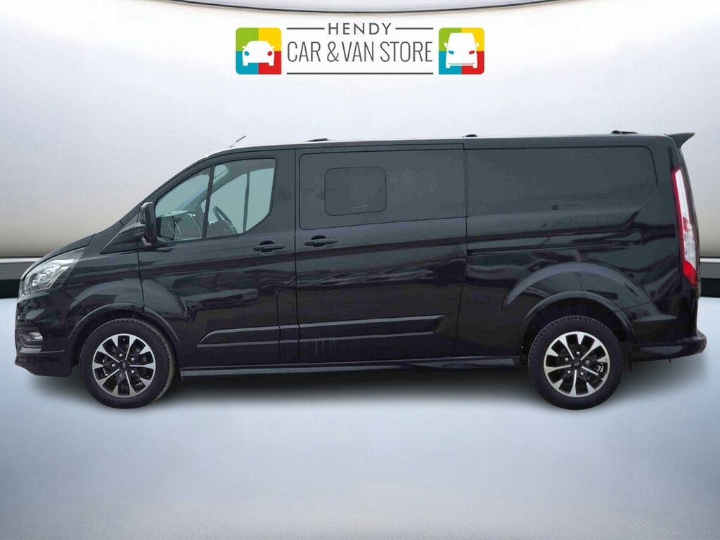 Ford Transit Custom 2.0 Ecoblue 170Ps Low Roof Dcab Sport Van HK23OSV Black #6