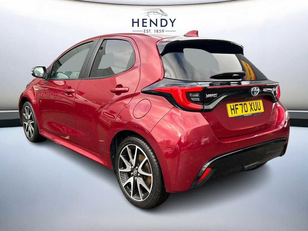 Toyota Yaris 1.5 Hybrid Dynamic Cvt HF70XUU Red #6