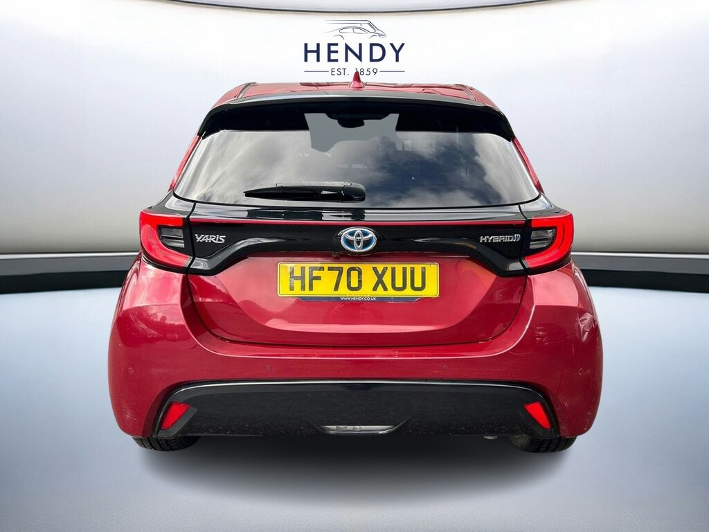 Toyota Yaris 1.5 Hybrid Dynamic Cvt HF70XUU Red #5