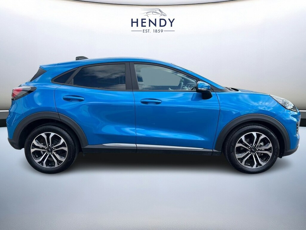 Ford Puma 1.0 Ecoboost Hybrid Mhev Titanium Dct GV25NRJ Blue #2
