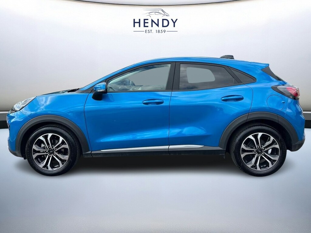 Ford Puma 1.0 Ecoboost Hybrid Mhev Titanium Dct GV25NRJ Blue #6