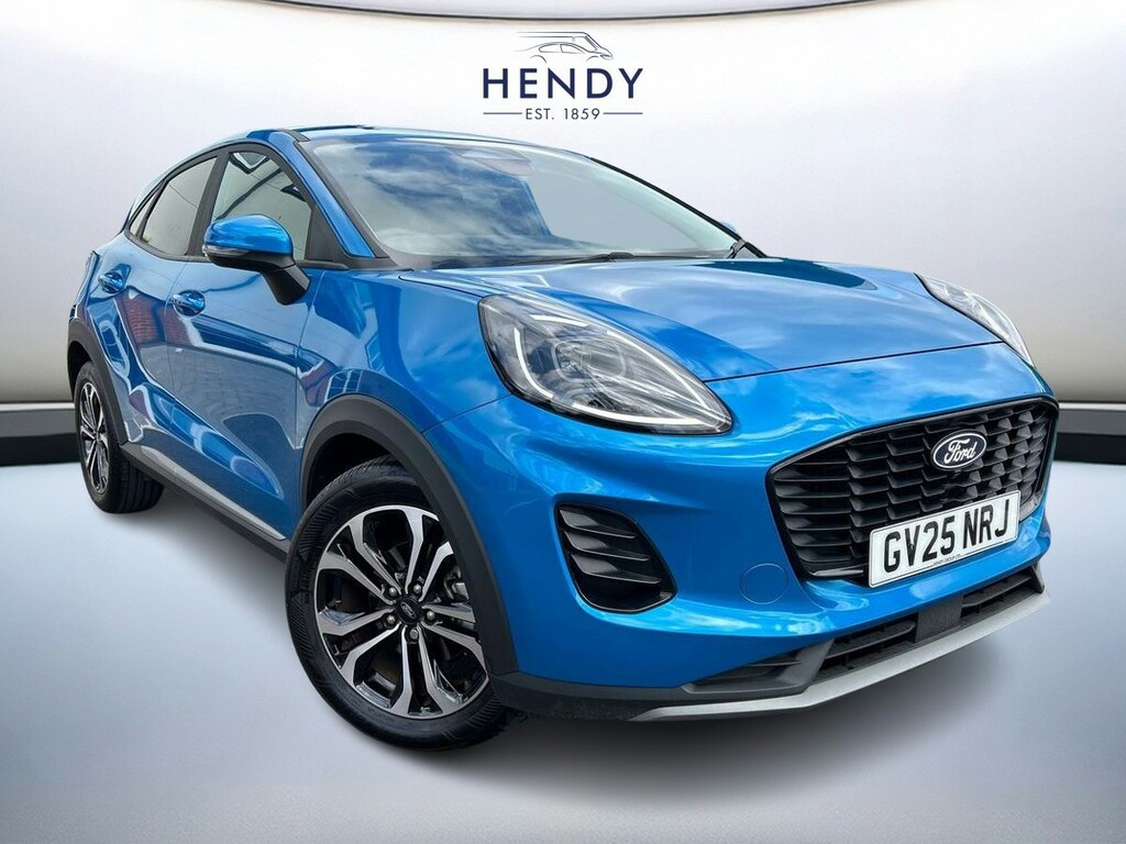 Ford Puma 1.0 Ecoboost Hybrid Mhev Titanium Dct Blue