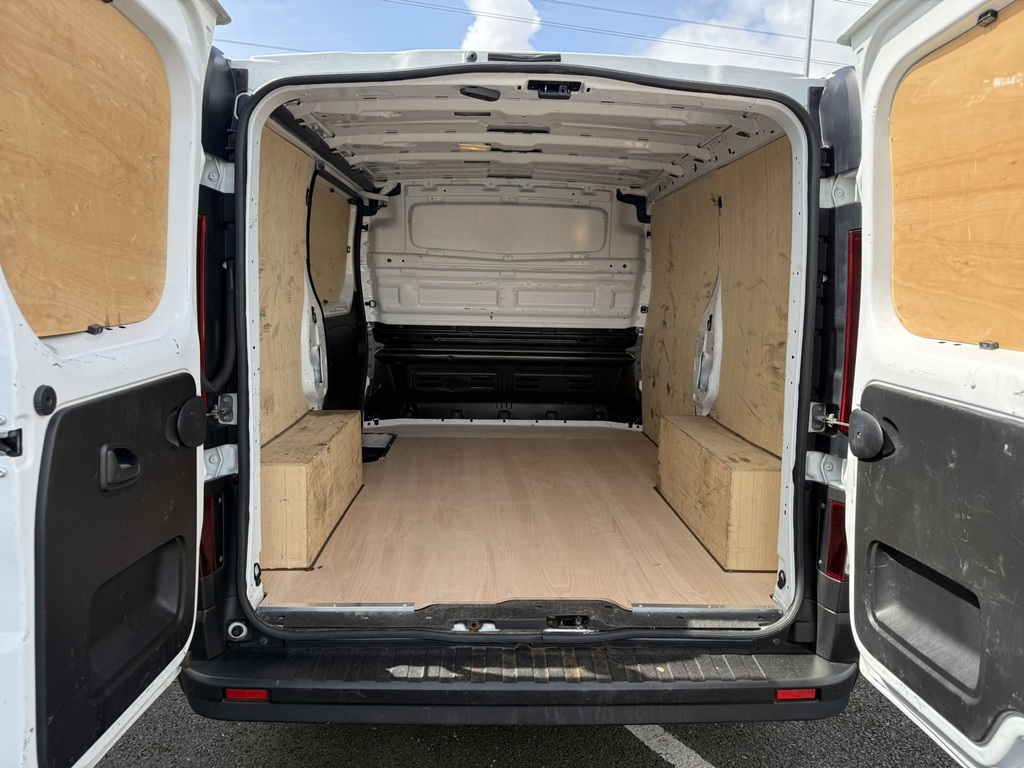 Renault Trafic Sl30 Blue Dci 130 Start Van VE23ZWU White #4