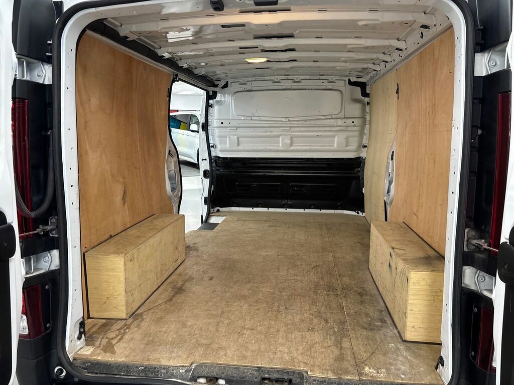 Renault Trafic Ll30 Blue Dci 130 Start Van YB23FZF White #4