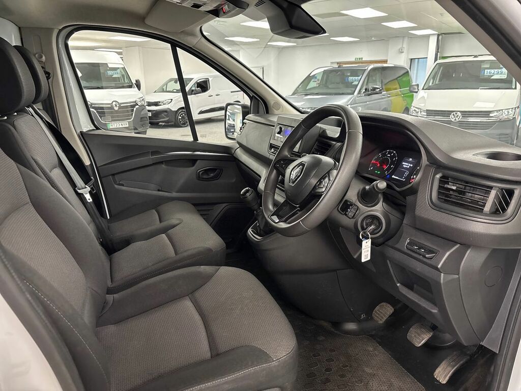 Renault Trafic Ll30 Blue Dci 130 Start Van YB23FZF White #5