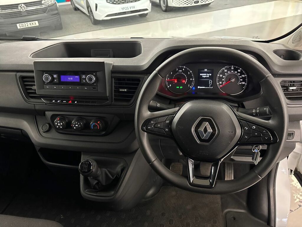 Renault Trafic Ll30 Blue Dci 130 Start Van YB23FZF White #3