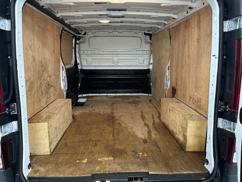 Renault Trafic Ll30 Blue Dci 130 Start Van YB23WBX White #4