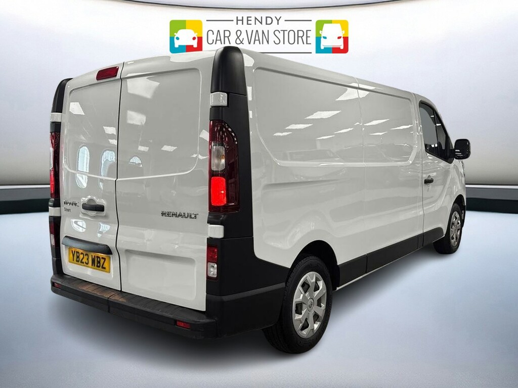 Renault Trafic Ll30 Blue Dci 130 Start Van YB23WBZ White #3