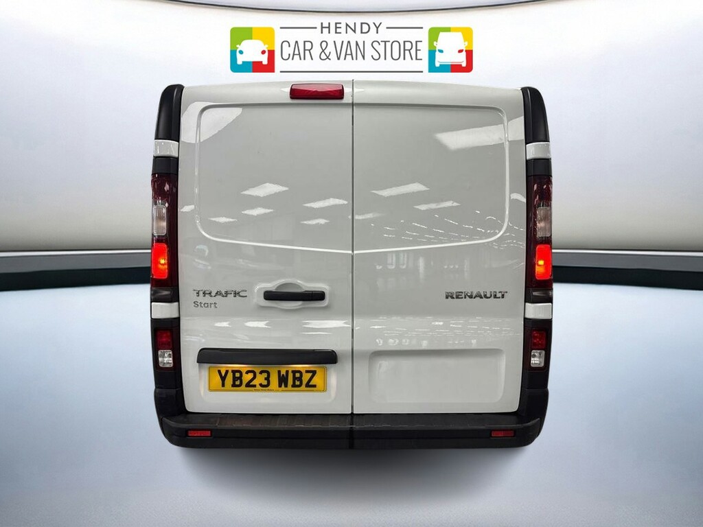 Renault Trafic Ll30 Blue Dci 130 Start Van YB23WBZ White #4