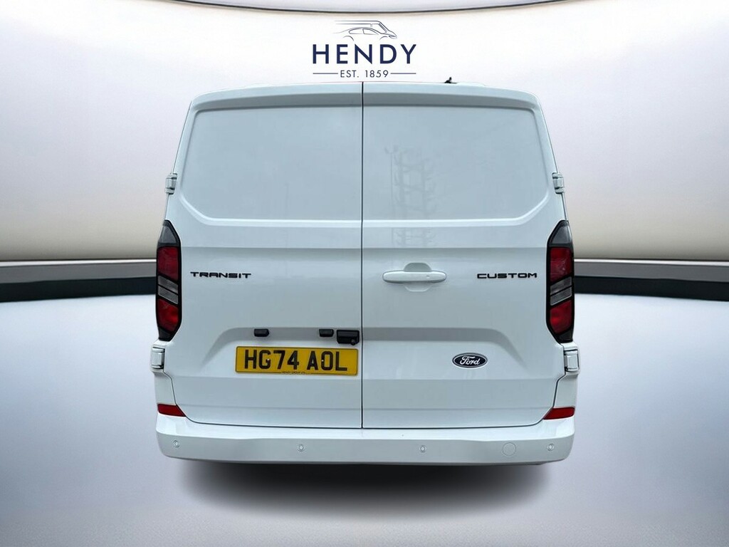 Ford Transit Custom 2.0 Ecoblue 136Ps H1 Van Limited HG74AOL White #4