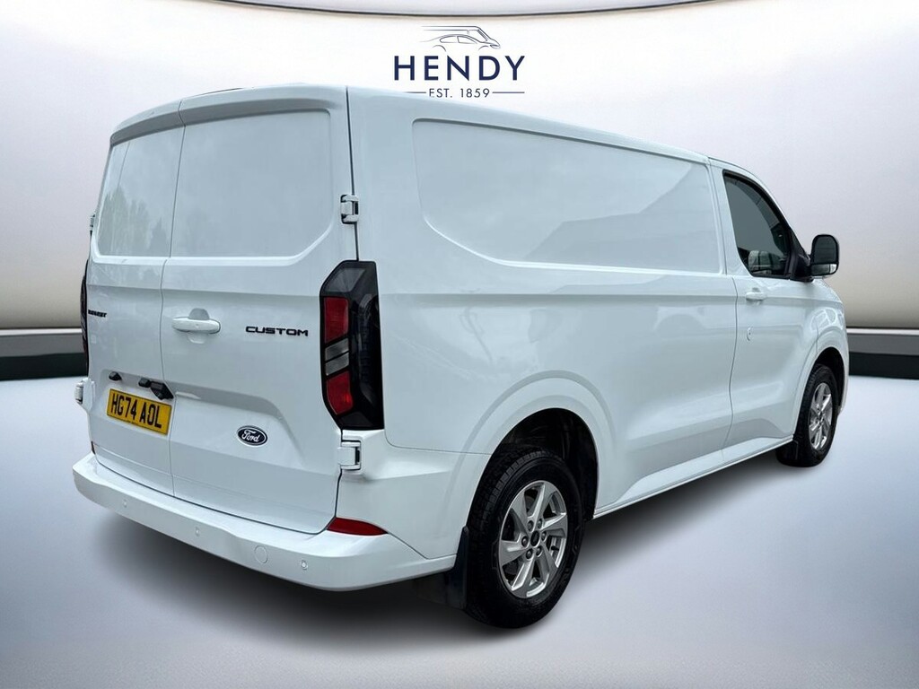 Ford Transit Custom 2.0 Ecoblue 136Ps H1 Van Limited HG74AOL White #3