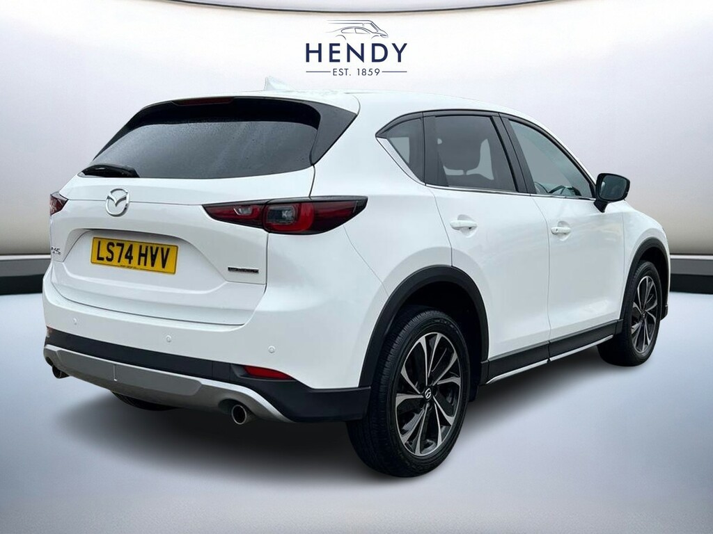 Mazda CX-5 2.0 E-skyactiv G Mhev Newground LS74HVV White #4