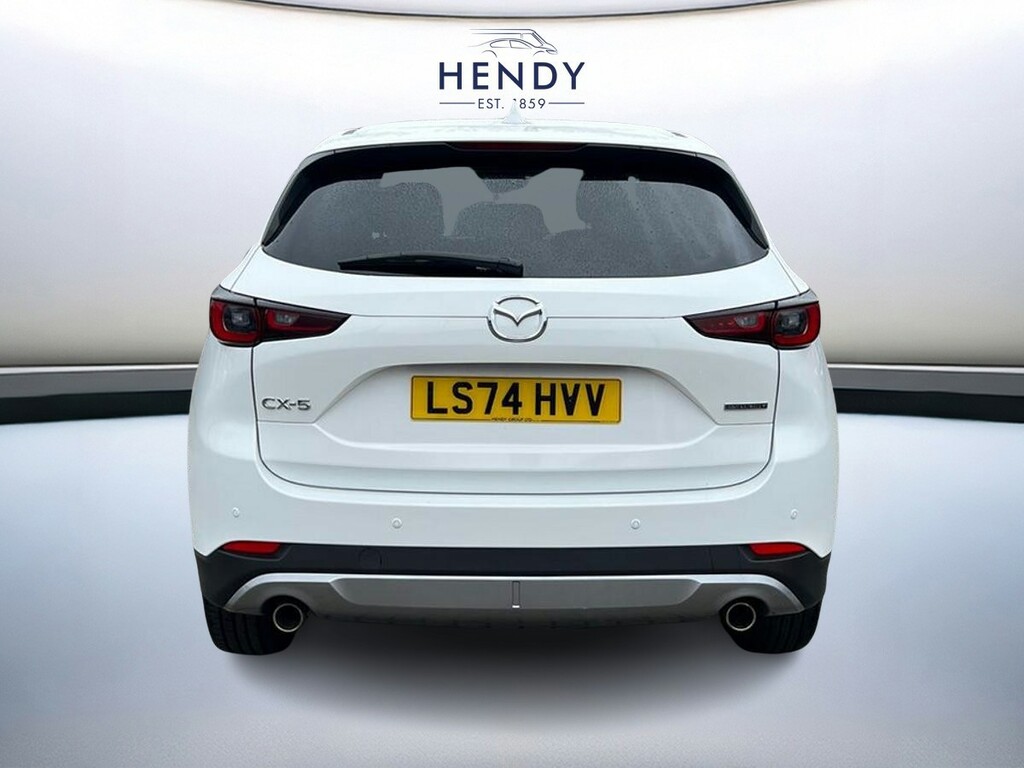 Mazda CX-5 2.0 E-skyactiv G Mhev Newground LS74HVV White #5