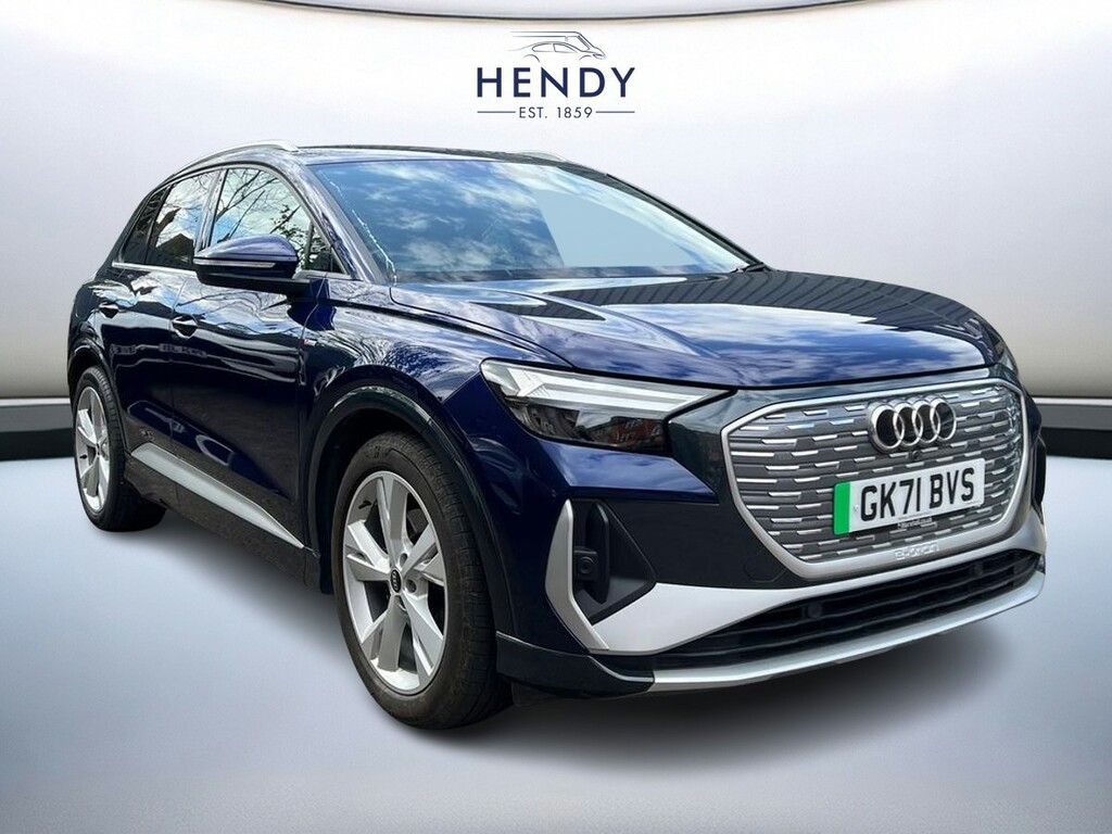 Audi Q4 E Tron 125Kw 35 55Kwh S Line Blue