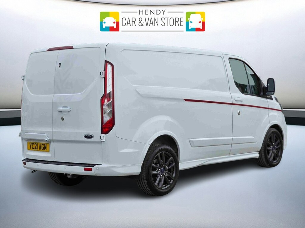 Ford Transit Custom 2.0 Ecoblue 185Ps Low Roof Sport Van YC21AGM White #3