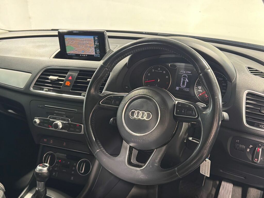 Audi Q3 2.0 Tdi 184 Quattro S Line Edition S Tronic LX67JKO Black #6
