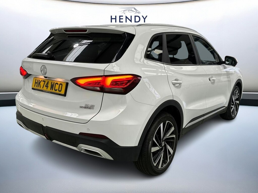 MG ZS 1.5 Hybrid Trophy HK74WCO White #4
