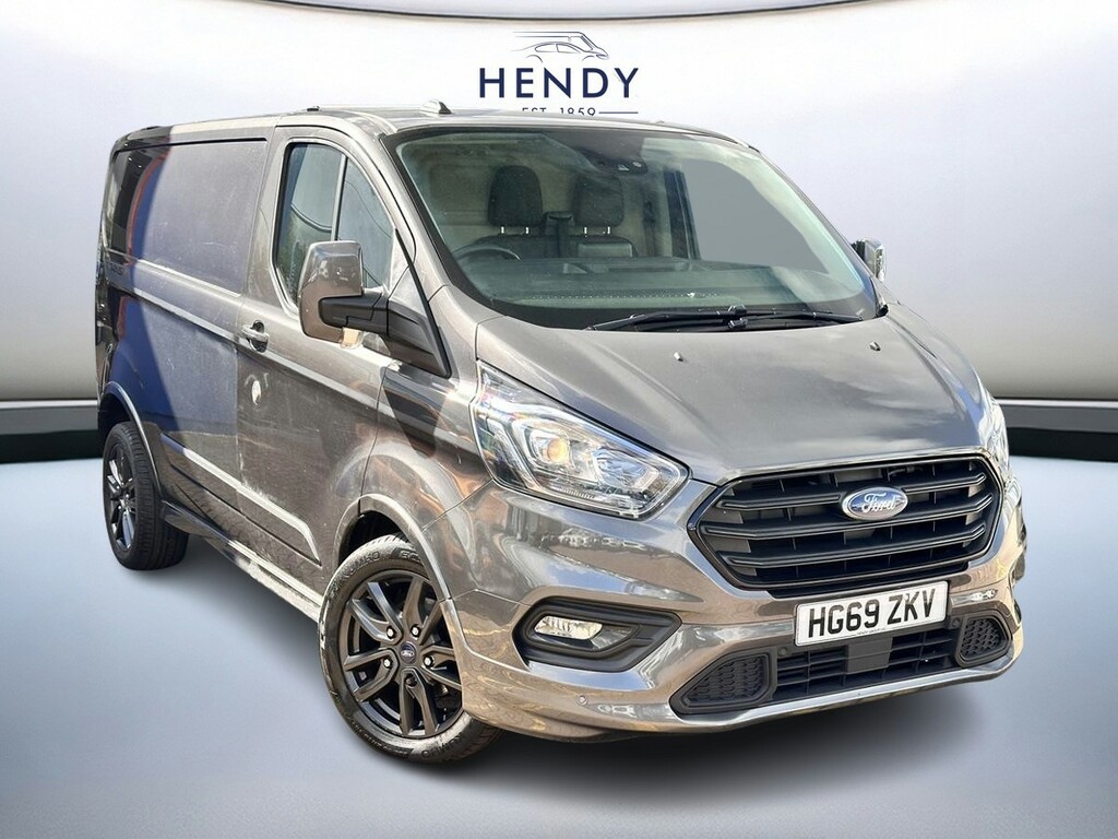 Ford Transit Custom 2.0 Ecoblue 185Ps Low Roof Sport Van Grey