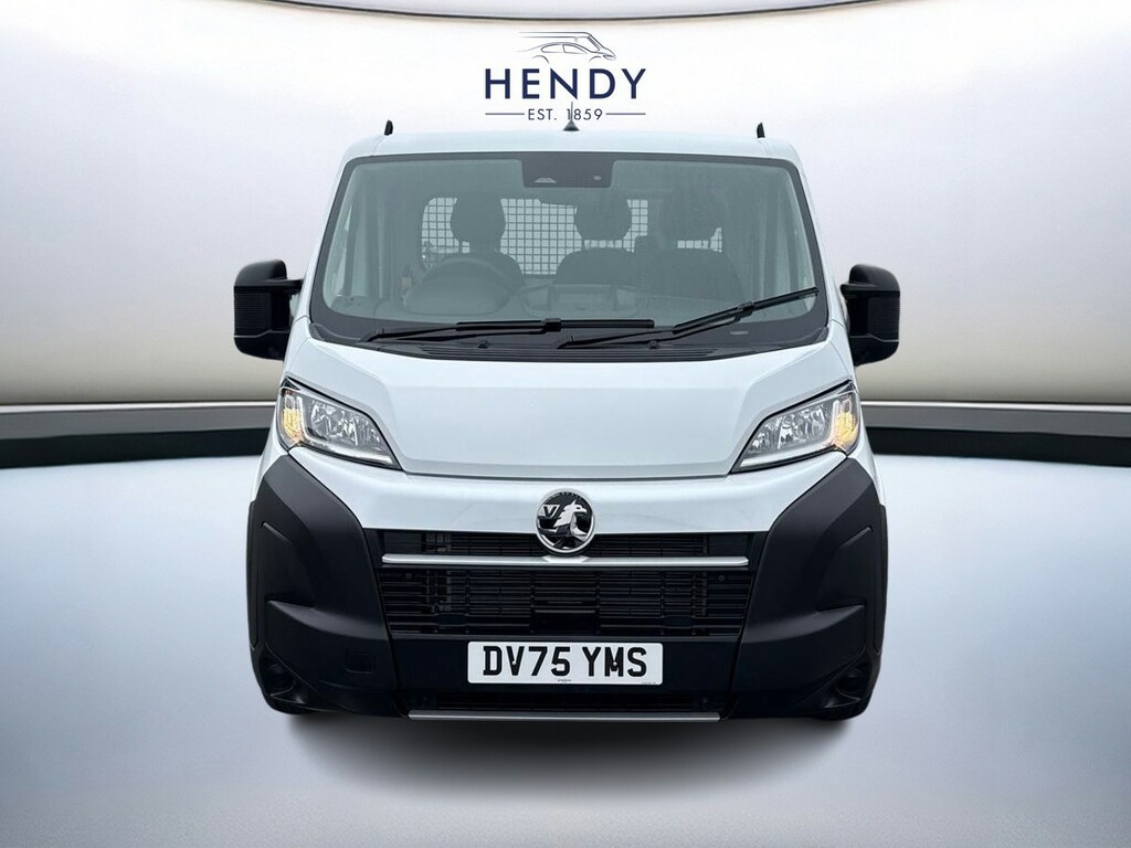 Vauxhall Movano 2.2 Turbo D 140 Tipper Prime DV75YMS White #3