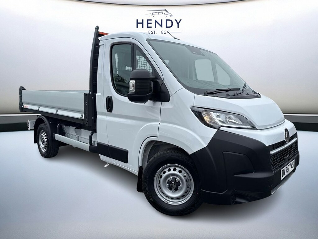 Vauxhall Movano 2.2 Turbo D 140 Tipper Prime White