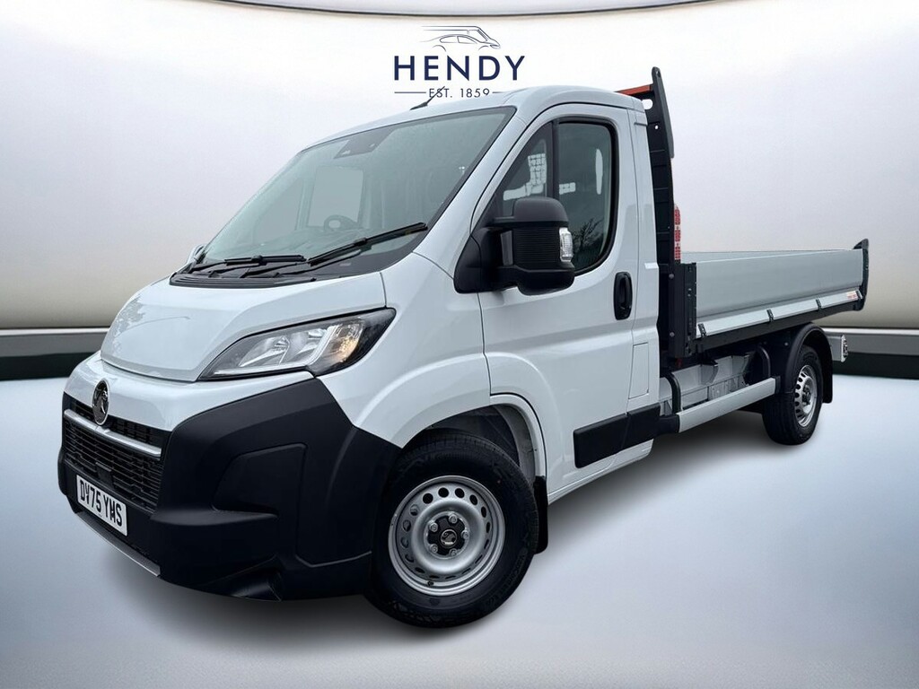 Vauxhall Movano 2.2 Turbo D 140 Tipper Prime DV75YMS White #4