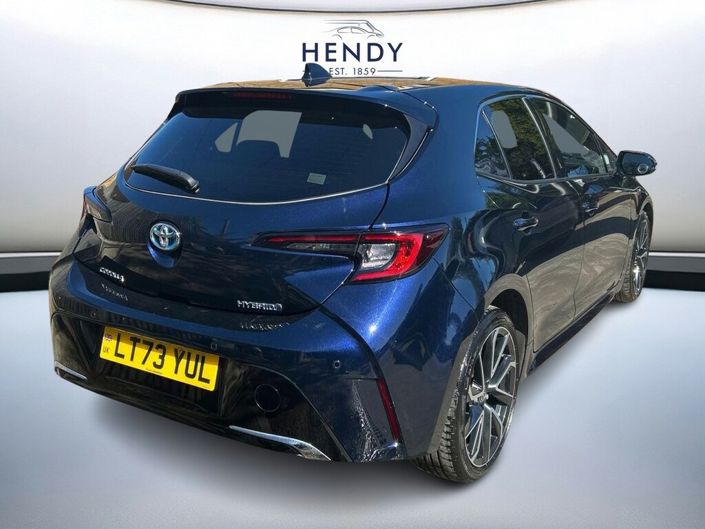 Toyota Corolla 1.8 Hybrid Excel Cvt LT73YUL Blue #5