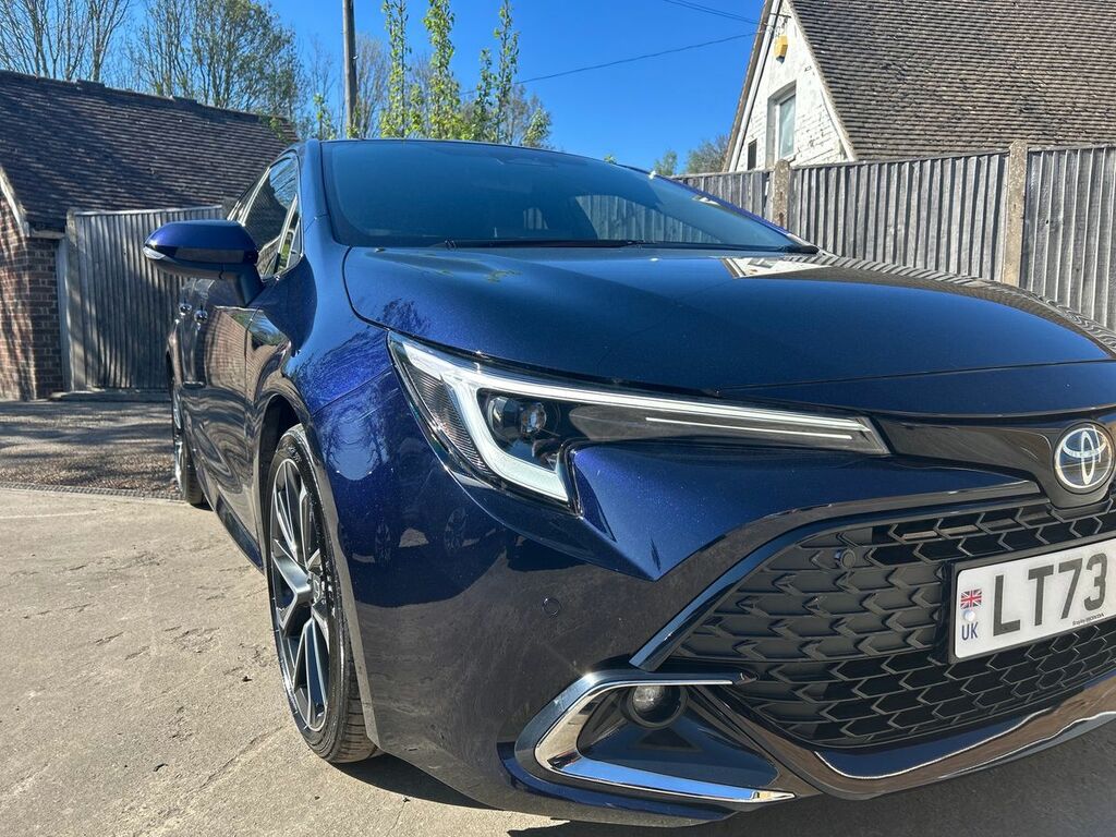 Toyota Corolla 1.8 Hybrid Excel Cvt LT73YUL Blue #4