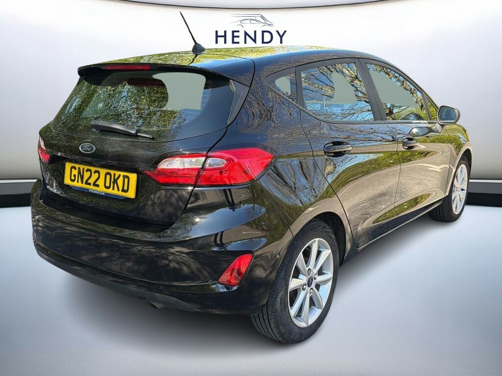 Ford Fiesta 1.0 Ecoboost Trend GN22OKD Black #5
