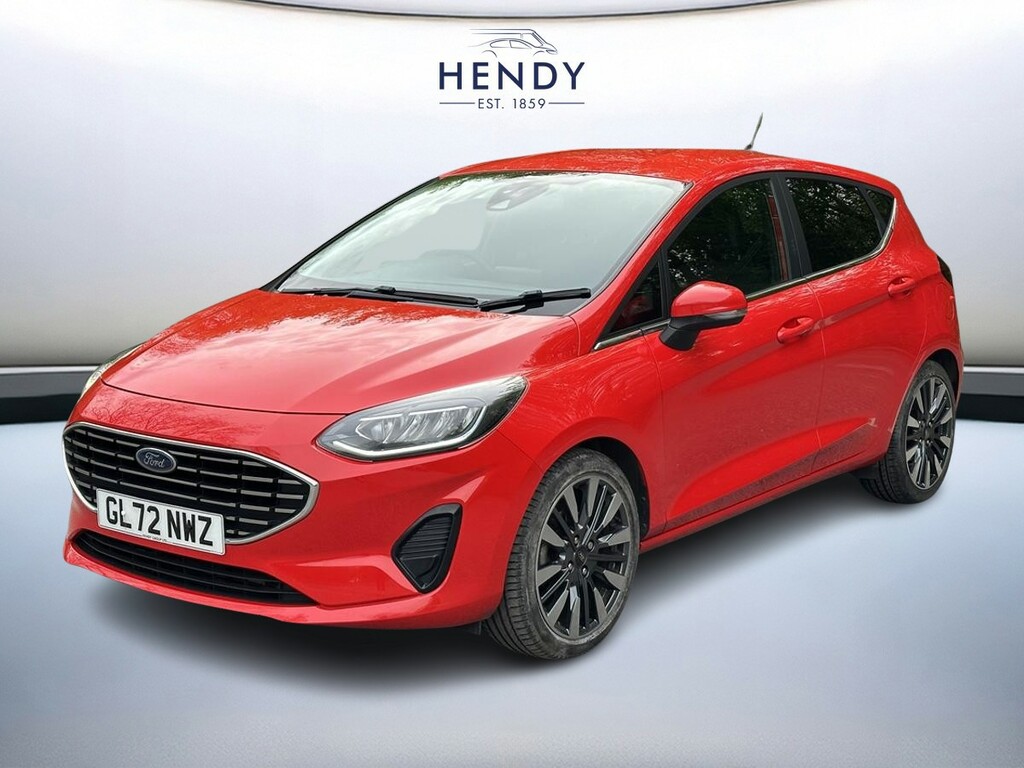 Ford Fiesta 1.0 Ecoboost Hbd Mhev 125 Titanium X GL72NWZ Red #6