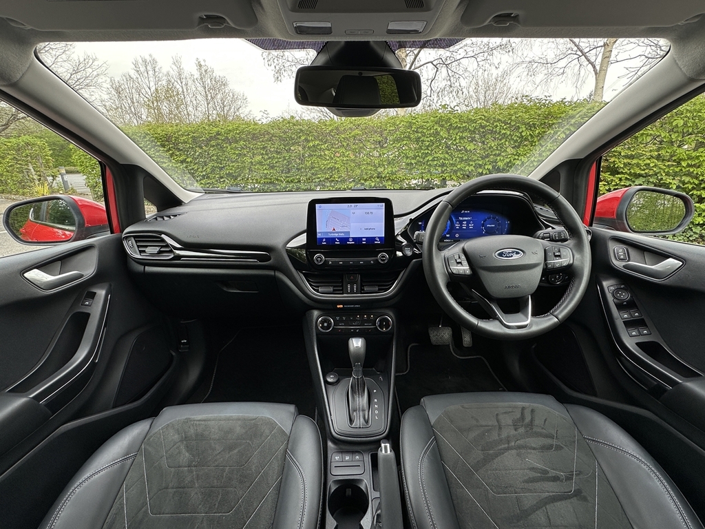 Ford Fiesta 1.0 Ecoboost Hbd Mhev 125 Titanium X GL72NWZ Red #3