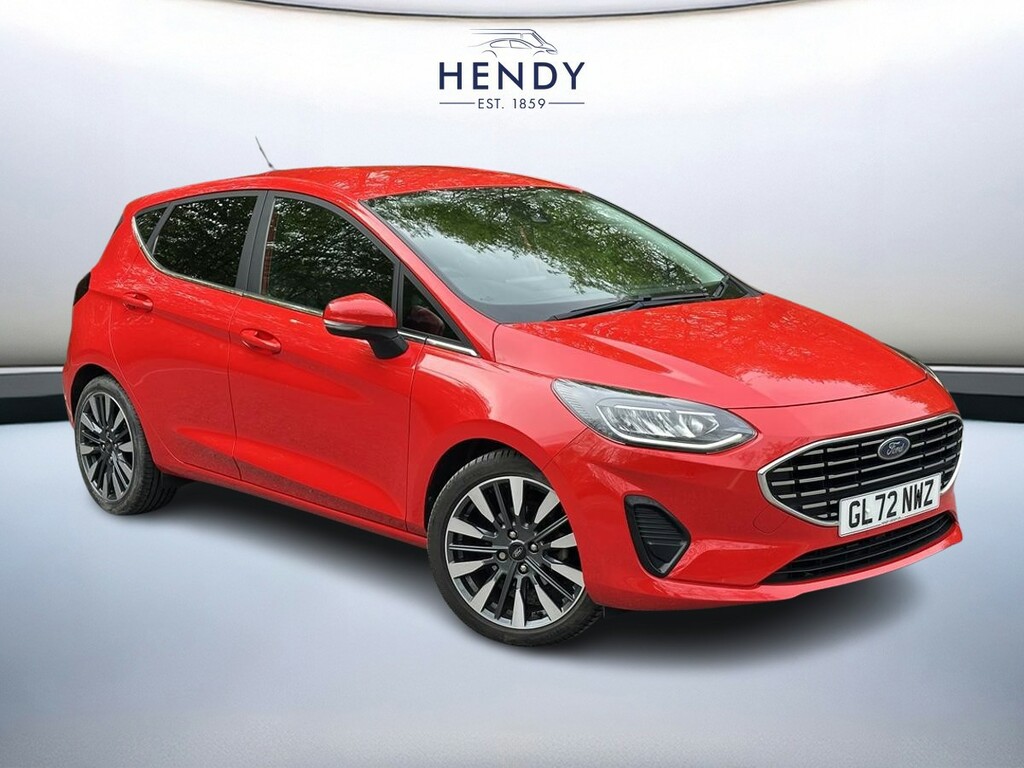 Ford Fiesta 1.0 Ecoboost Hbd Mhev 125 Titanium X Red