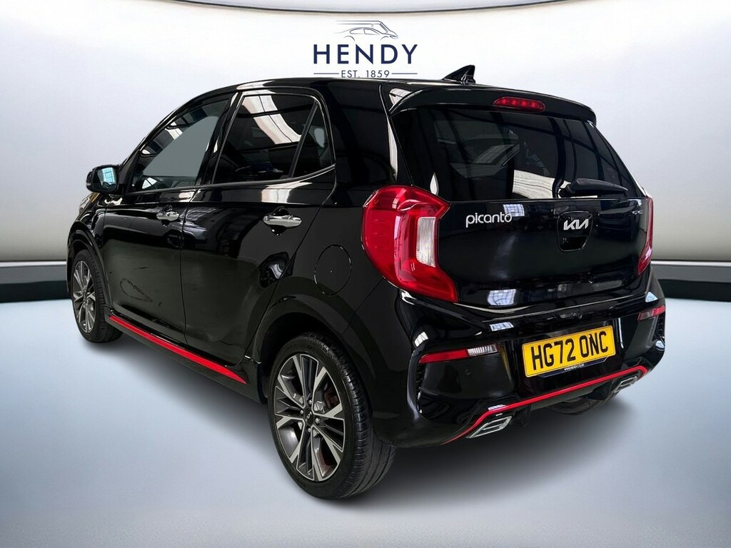 Kia Picanto 1.0T Gdi Gt-line S 4 Seats HG72ONC Black #6