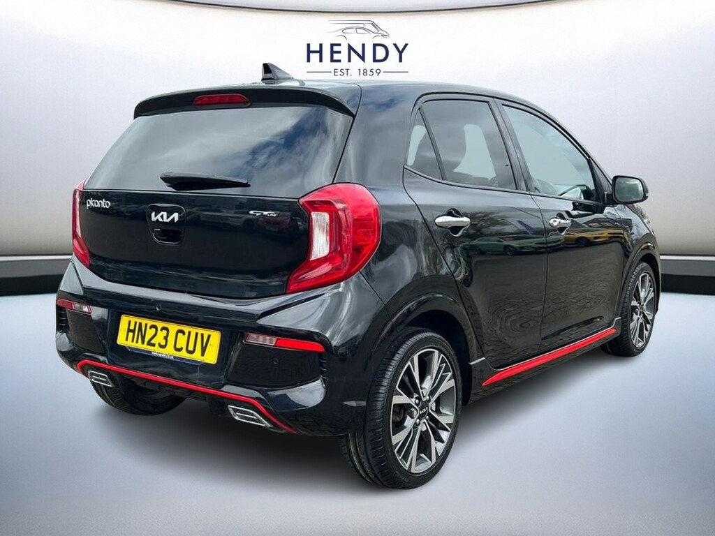 Kia Picanto 1.0T Gdi Gt-line S 4 Seats HN23CUV Black #4