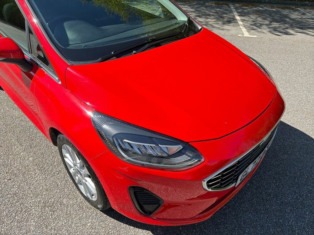 Ford Fiesta 1.0 Ecoboost Titanium GL72EOE Red #4