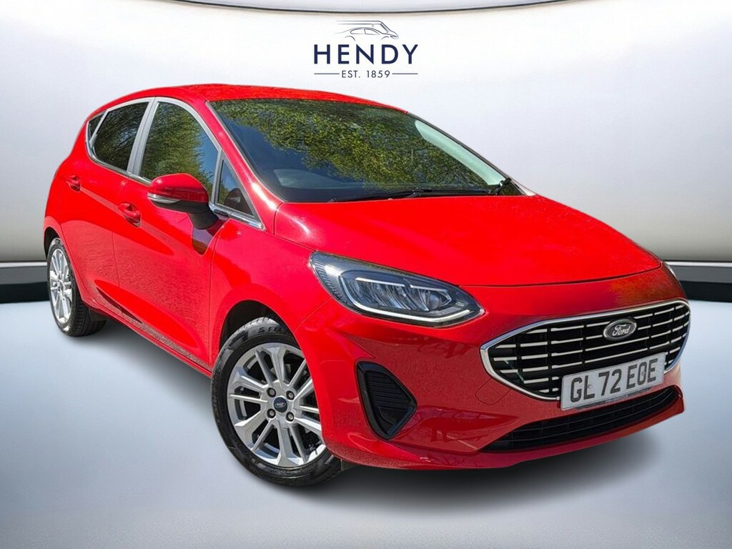 Ford Fiesta 1.0 Ecoboost Titanium Red