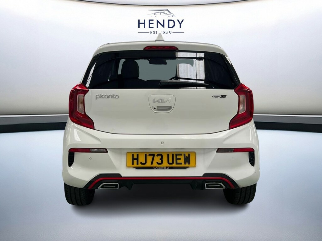 Kia Picanto 1.0T Gdi Gt-line S 4 Seats HJ73UEW White #5