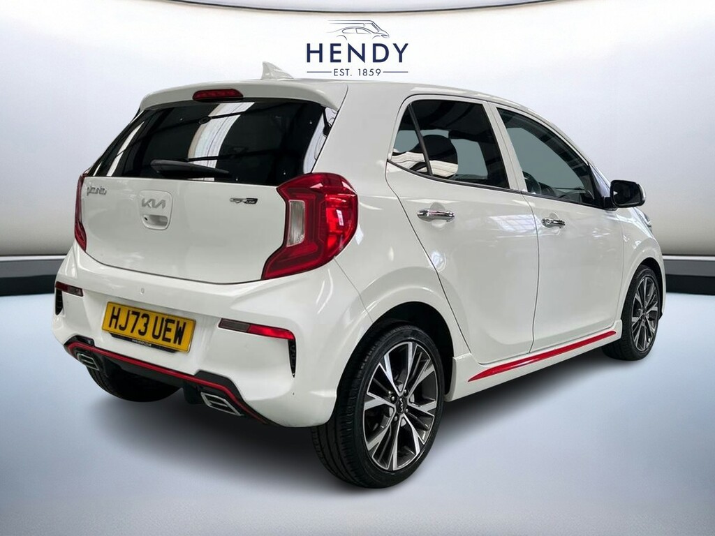 Kia Picanto 1.0T Gdi Gt-line S 4 Seats HJ73UEW White #4