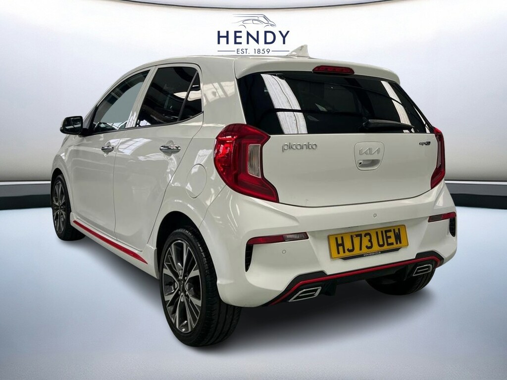 Kia Picanto 1.0T Gdi Gt-line S 4 Seats HJ73UEW White #6
