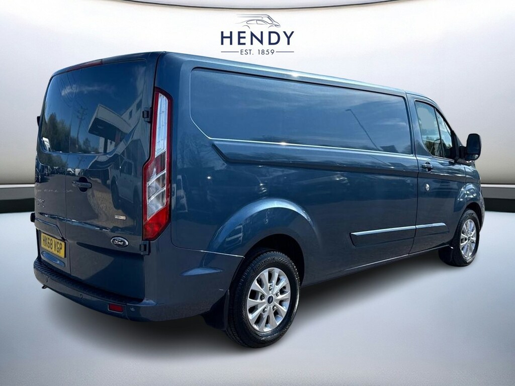 Ford Transit Custom 2.0 Ecoblue 130Ps Low Roof Limited Van HK68VGP Blue #3