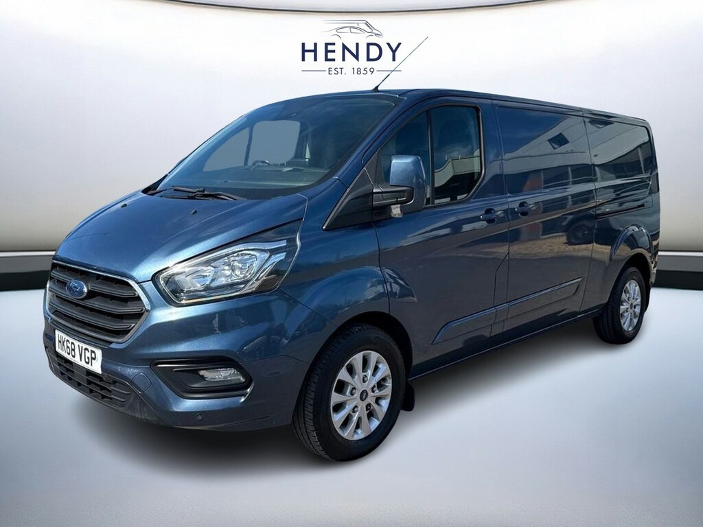 Ford Transit Custom 2.0 Ecoblue 130Ps Low Roof Limited Van HK68VGP Blue #6