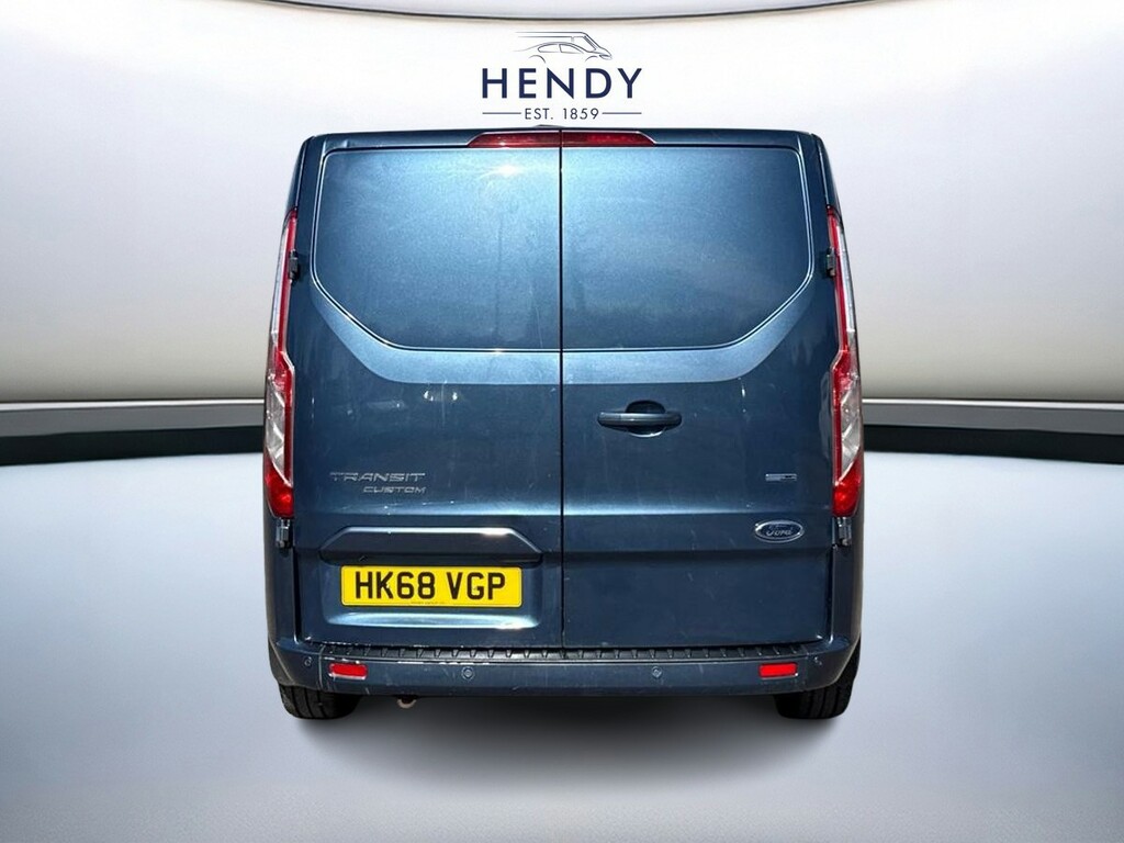 Ford Transit Custom 2.0 Ecoblue 130Ps Low Roof Limited Van HK68VGP Blue #4