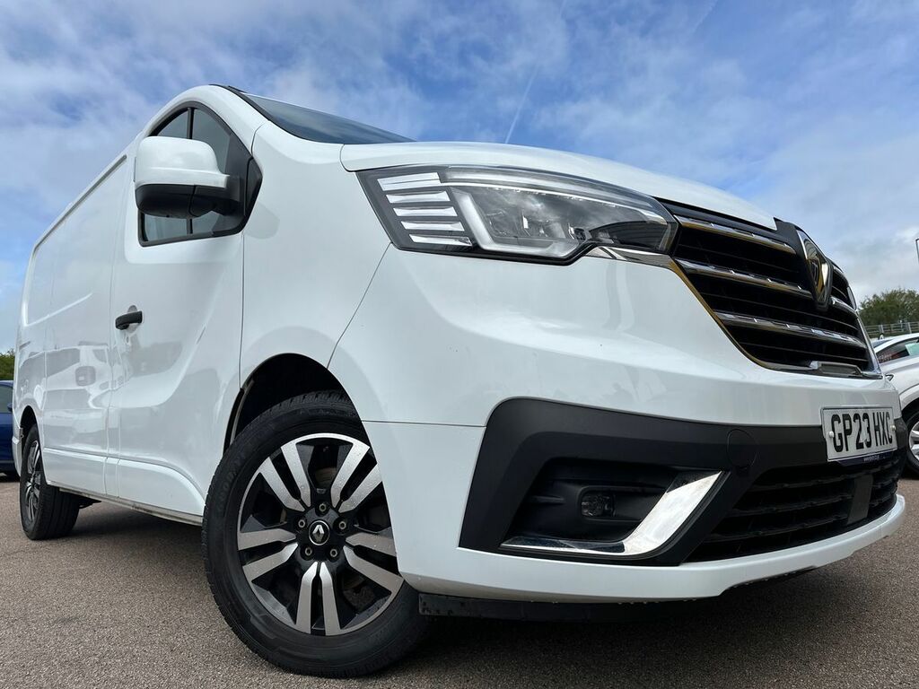 Renault Trafic Sl30 Blue Dci 150 Extra Sport Van GP23HXC White #6